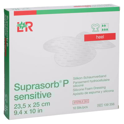 Suprasorb P sensitive PU-Schaum.heel bor.23.5x25