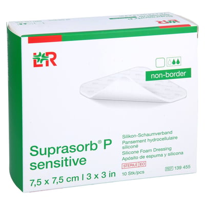 Suprasorb P sensitive 7,5x7,5 cm