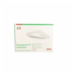Suprasorb P sensitive PU-Schaum.non.bor.15x20 cm