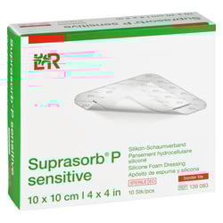 Suprasorb P sensitive PU-Schaum.bor.lite 10x10cm