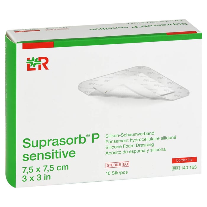 Suprasorb P sensitive7.5x7.5cm