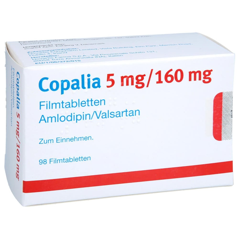 Copalia 5 mg/160 mg