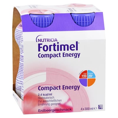 Fortimel Compact Energy Erdbeere Produktbild 1