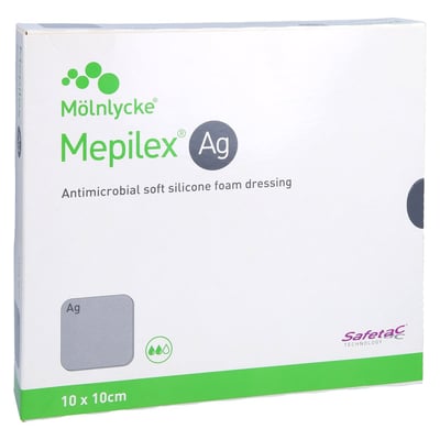 Mepilex Ag Sch 10x10 cm St Produktbild 1