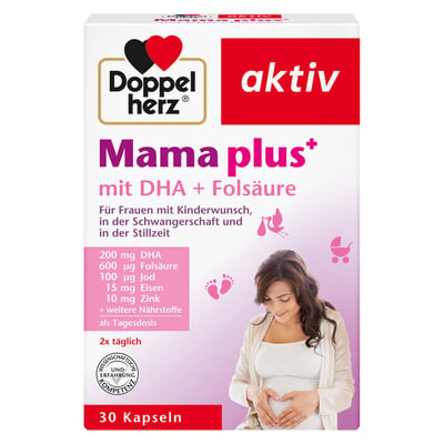 Doppelherz Mama Plus mit DHA+Folsäure