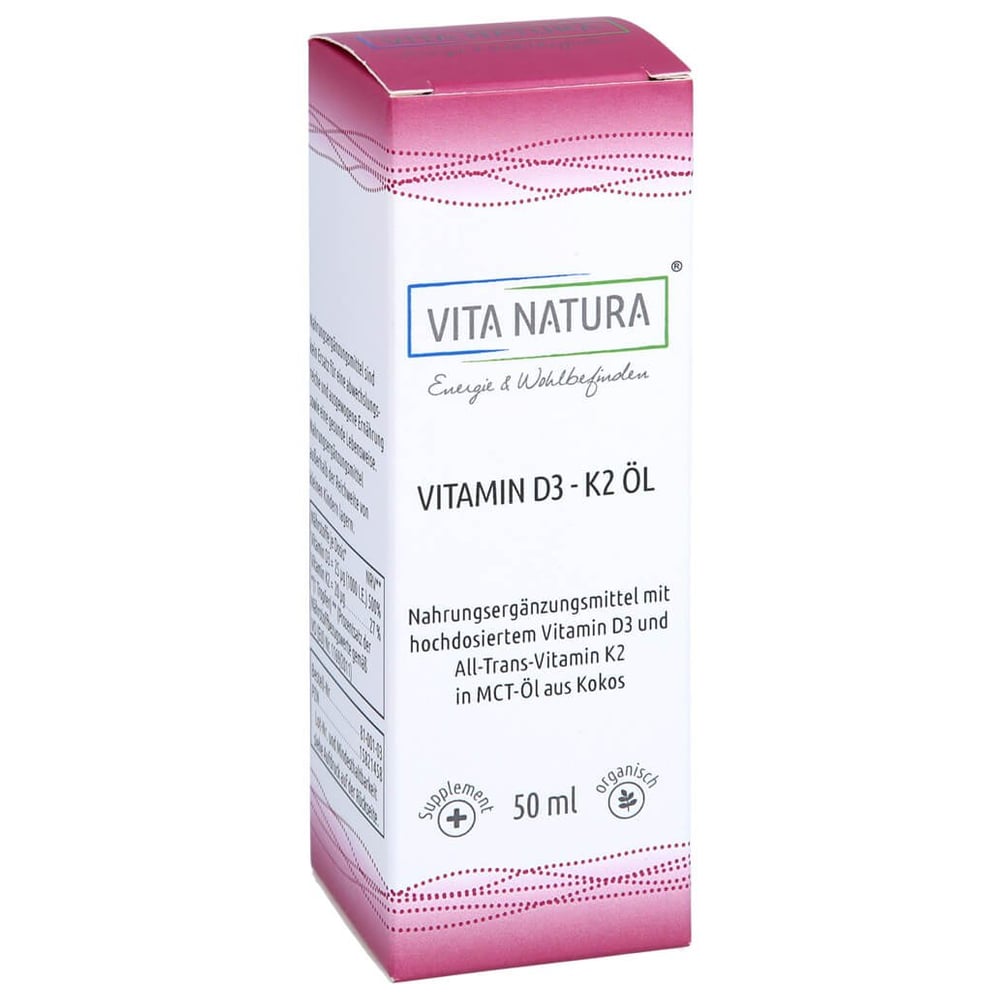 Vitamin D3/K2 (1000 I.E./ 20 ug) Tropfen
