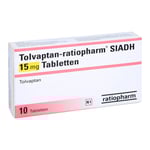 Tolvaptan-ratiopharm SIADH 15 mg