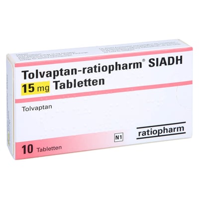 Tolvaptan-ratiopharm SIADH 15 mg