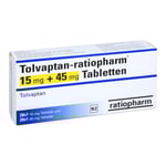 Tolvaptan-ratiopharm 15 mg + 45 mg Tabletten