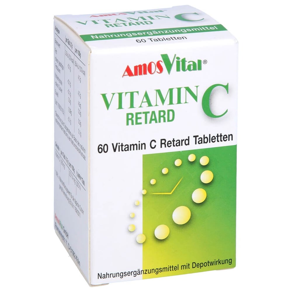 Vitamin C Retard Tabletten mit Depotwirkung