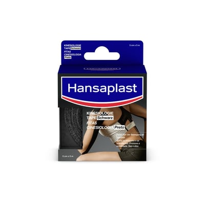 Hansaplast Sport Kinesiologie Tape schwarz