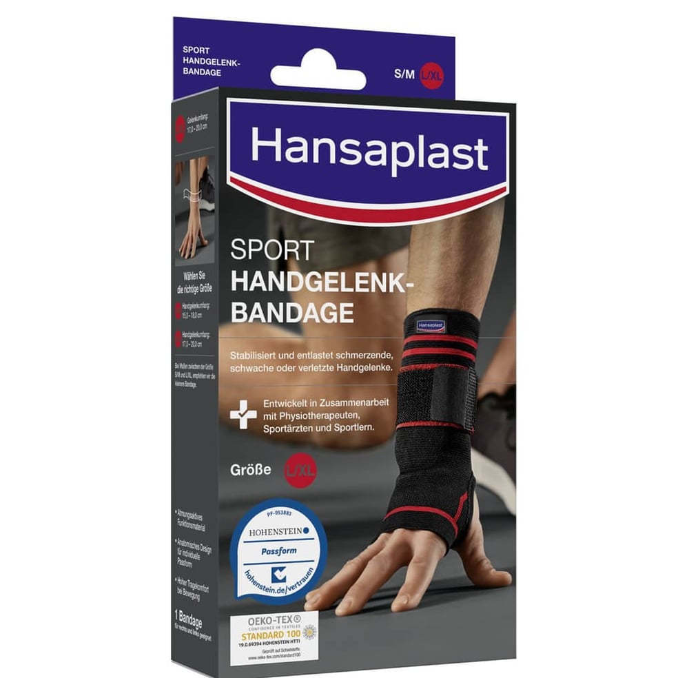 Hansaplast Sport Handgelenk-Bandage Gr. L