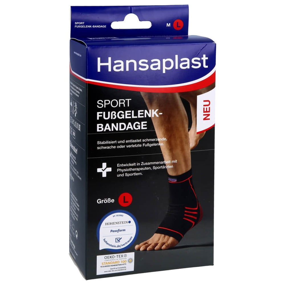 Hansaplast Sport Fußgelenk-Bandage Gr. L