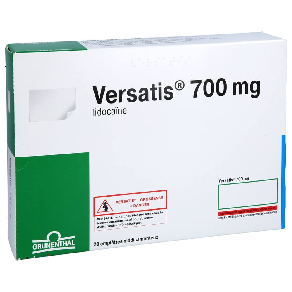 Versatis 700mg Wirkstoffha