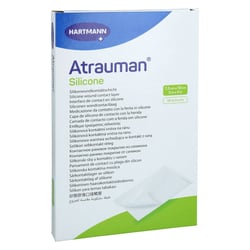 Atrauman Silicone steril 7,5x10 cm Kompressen