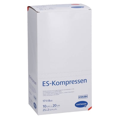ES-Kompressen steril 10x20 cm 8fach