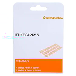 Leukostrip S Wundnahtstreifen 2 Blatt a 3/4 Str.