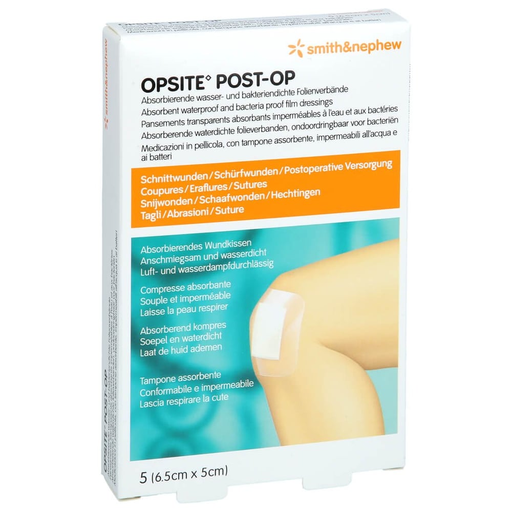 Opsite Post-OP 5x6,5 cm Verband