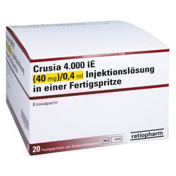 Crusia 4000 I.E. (40 mg)/0,4 ml Injektionslösung