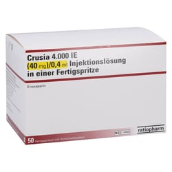 Crusia 4000 I.E. (40 mg)/0,4 ml Injektionslösung