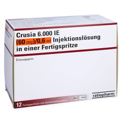 Crusia 6000 I.E. (60 mg)/0,6 ml Injektionslösung