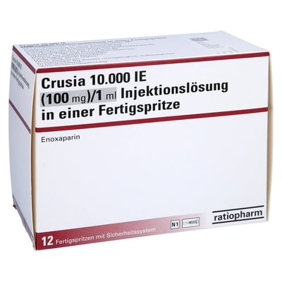 Crusia 10000 I.E. (100 mg)/1 ml Injektionslösung