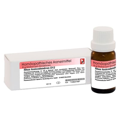 Rhus Toxicodendron D12 Dr. Reckeweg