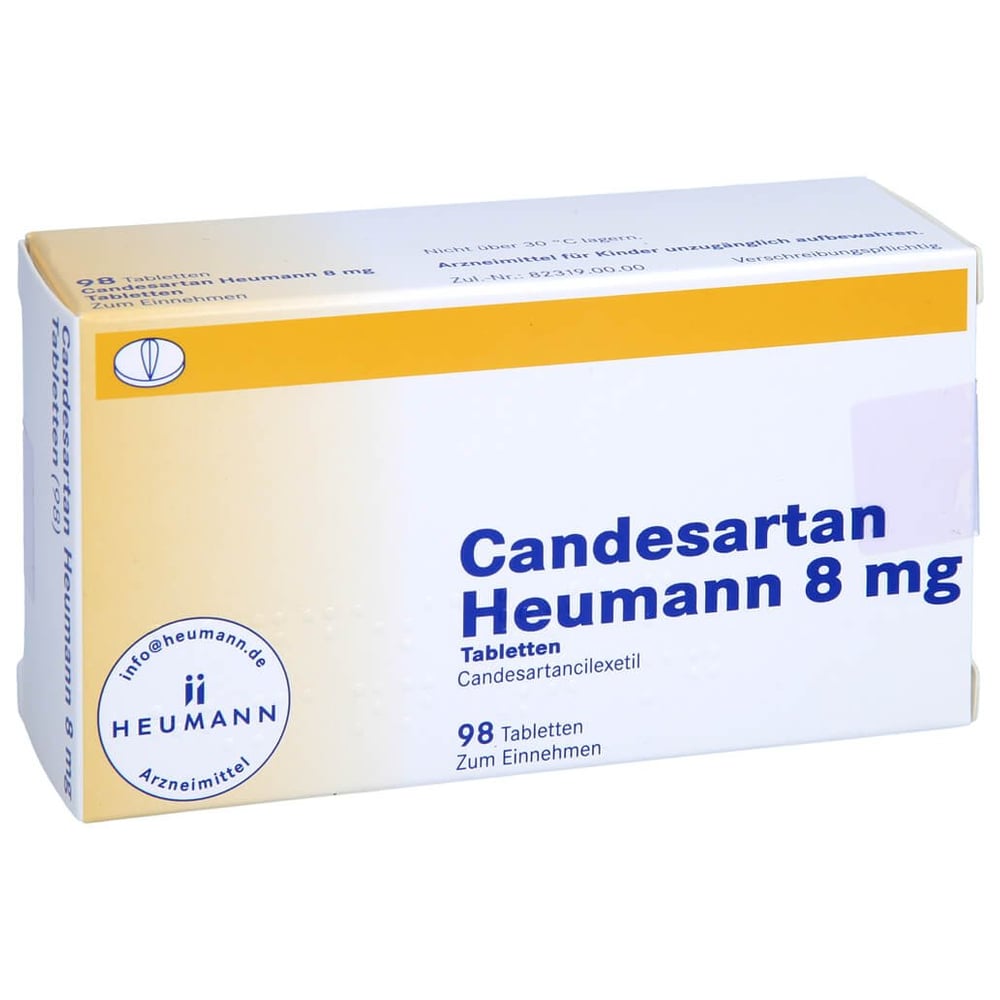 Candesartan Heumann 8 mg Tabletten