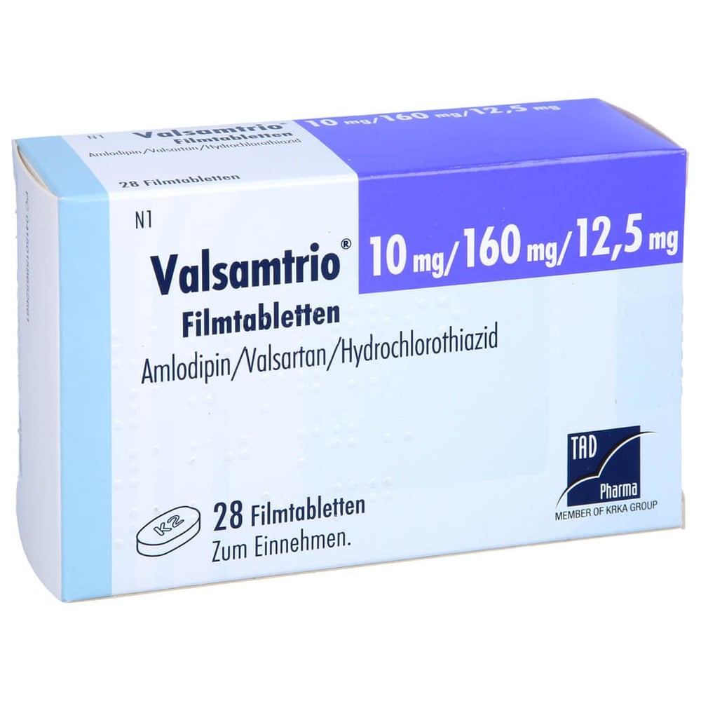 Valsamtrio 10 mg/160 mg/12,5 mg