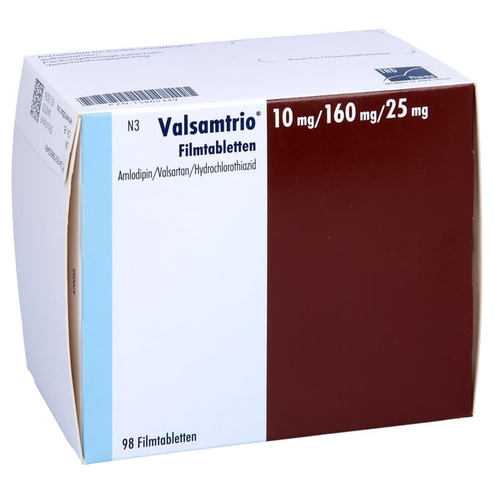 Valsamtrio 10mg/160mg/25mg