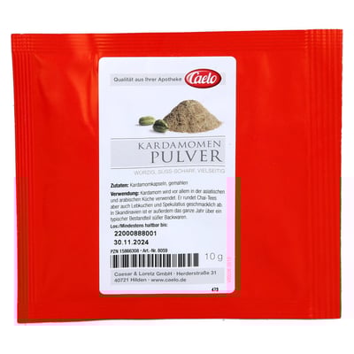 Kardamomenpulver Caelo HV-Packung