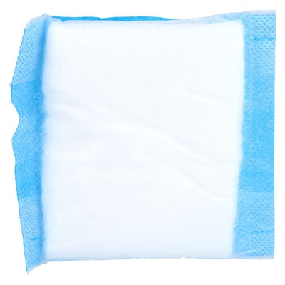 SAUGKOMPRESSEN unsteril 10x10 cm mit Wäscheschutz