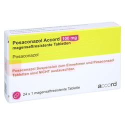 Posaconazol Accord 100 mg magensaftr. Tabletten