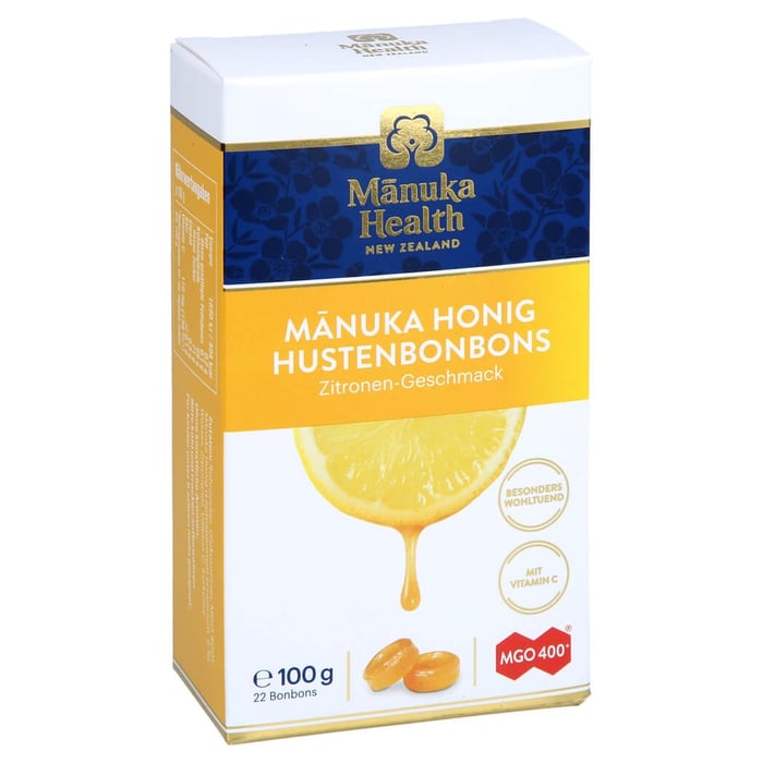 Manuka Health MGO 400+ Zitronen Lutschbonbons
