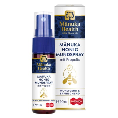 Manuka Health MGO 400+ Manuka & Propolis Mundspray