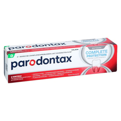Parodontax Complete Protection whitening Zahncreme Produktbild 1