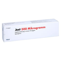 Jext 300 Mikrogramm Injektion -Lösung in einem Fertigpen