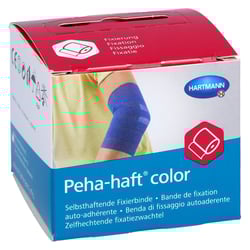 PEHA-HAFT Color Fixierbinde 4 cmx4 m blau