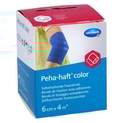 PEHA-HAFT Color Fixierbinde 6 cmx4 m blau