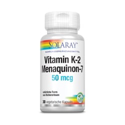 Vitamin K2 Menaquinon-7 50 mcg Solaray