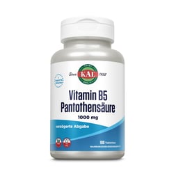 Vitamin B5 1000 mg Pantothensäure KAL