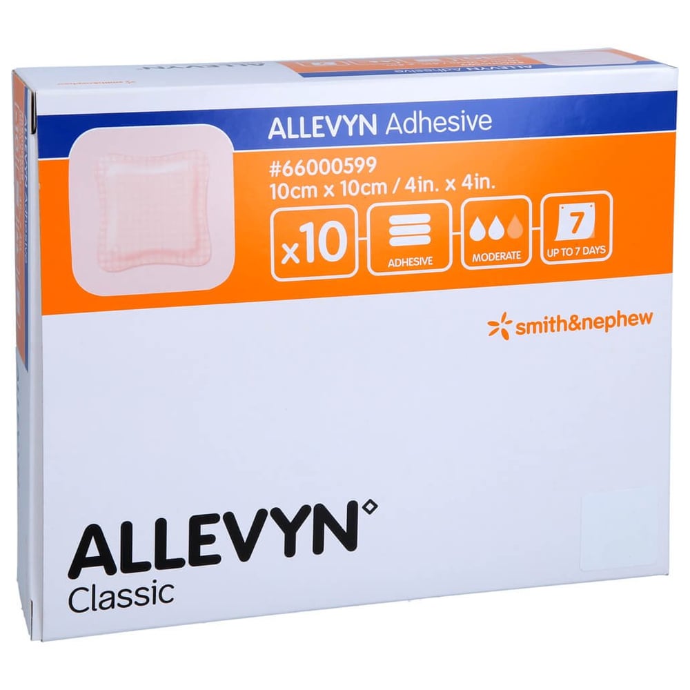 Allevyn Adh 10x10 Haf Wund