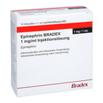 Epinephrin Bradex 1 mg/ml Injektionslösung Produktbild 1