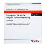 Epinephrin Bradex 1 mg/ml Injektionslösung Produktbild 2