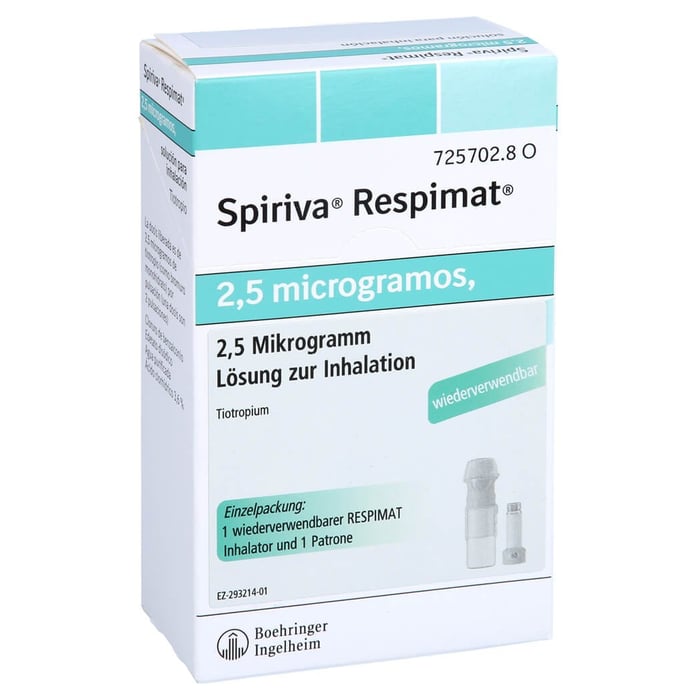 Spiriva Respimat 2,5 Mikrogramm wiederverwendbar