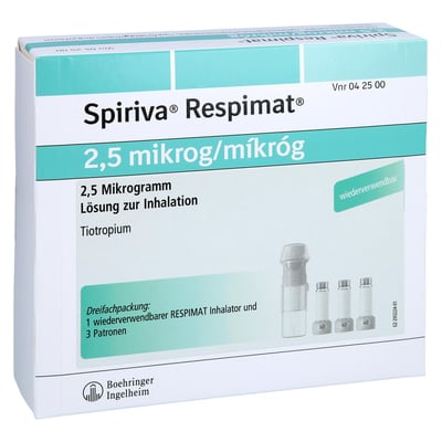 Spiriva Respimat 2,5 Mikrogramm wiederverwendbar Produktbild 1