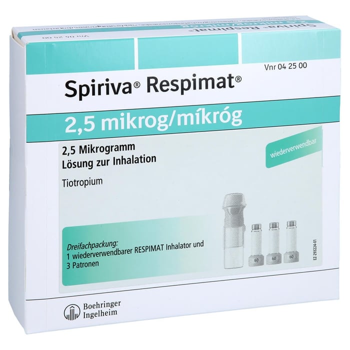 Spiriva Respimat 2,5 Mikrogramm wiederverwendbar