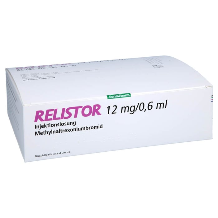 Relistor 12 mg/0.6 ml Injektionslösung