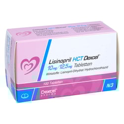 Lisinopril HCT Dexcel 10 mg/12,5 mg