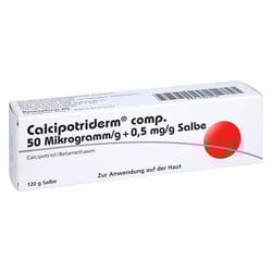 Calcipotriderm comp. 50 Mikrogramm/g + 0,5 mg/g